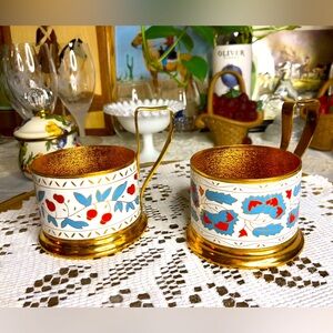 Vintage Soviet Tea Glass Holder